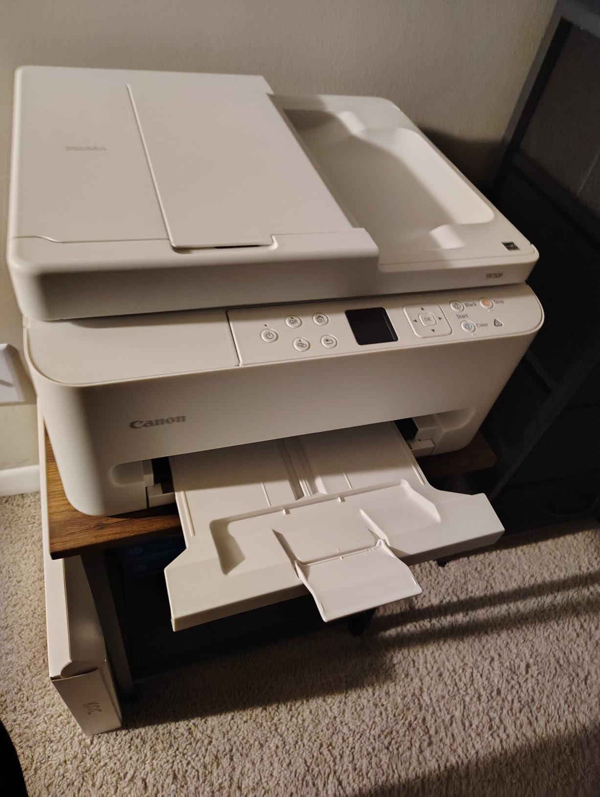 Canon PIXMA TR7120 Wireless Color Inkjet Printer for Duplex Printing, White - Home Printer with Copier/Scanner, Auto Document Feeder, Compact Design customer photo 2