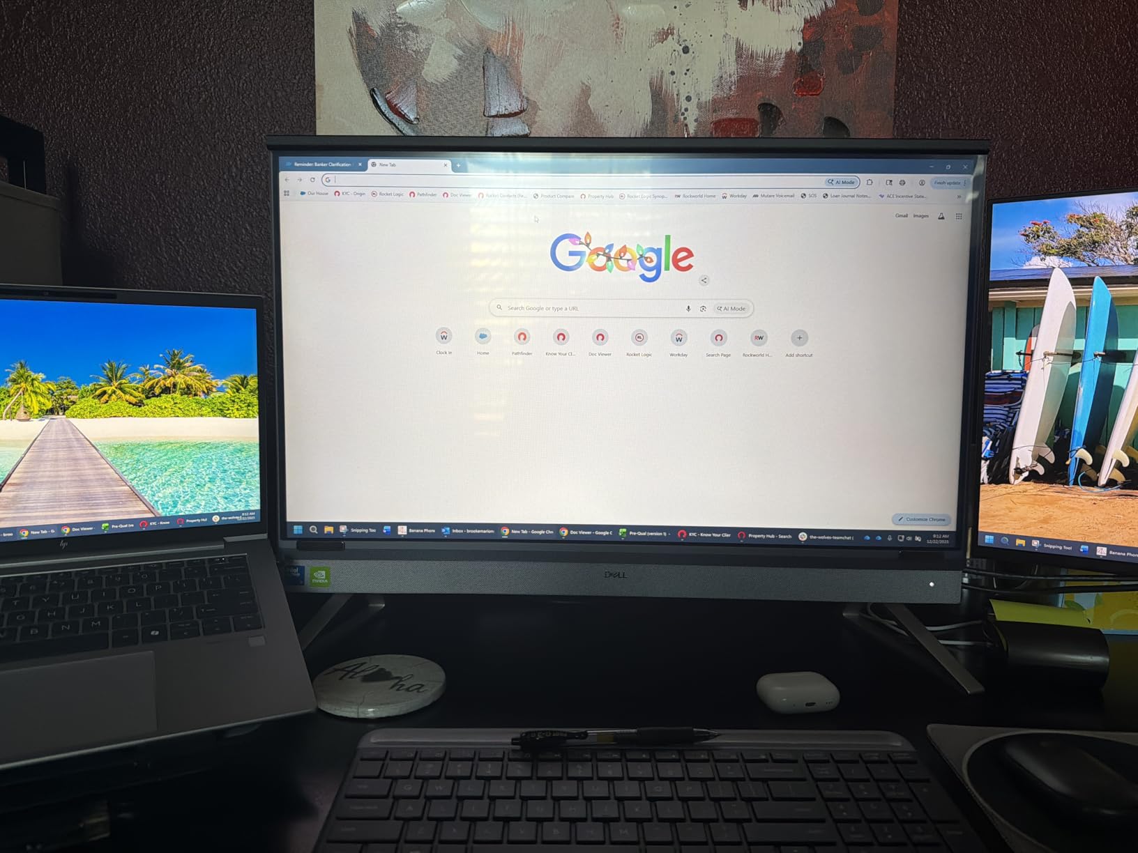 Magnetic Monitor Privacy Screen for 27 Inch Flat Computer 16:9 Aspect Ratio, Removable Anti Glare Filter, Blue Light Blocking customer photo 2