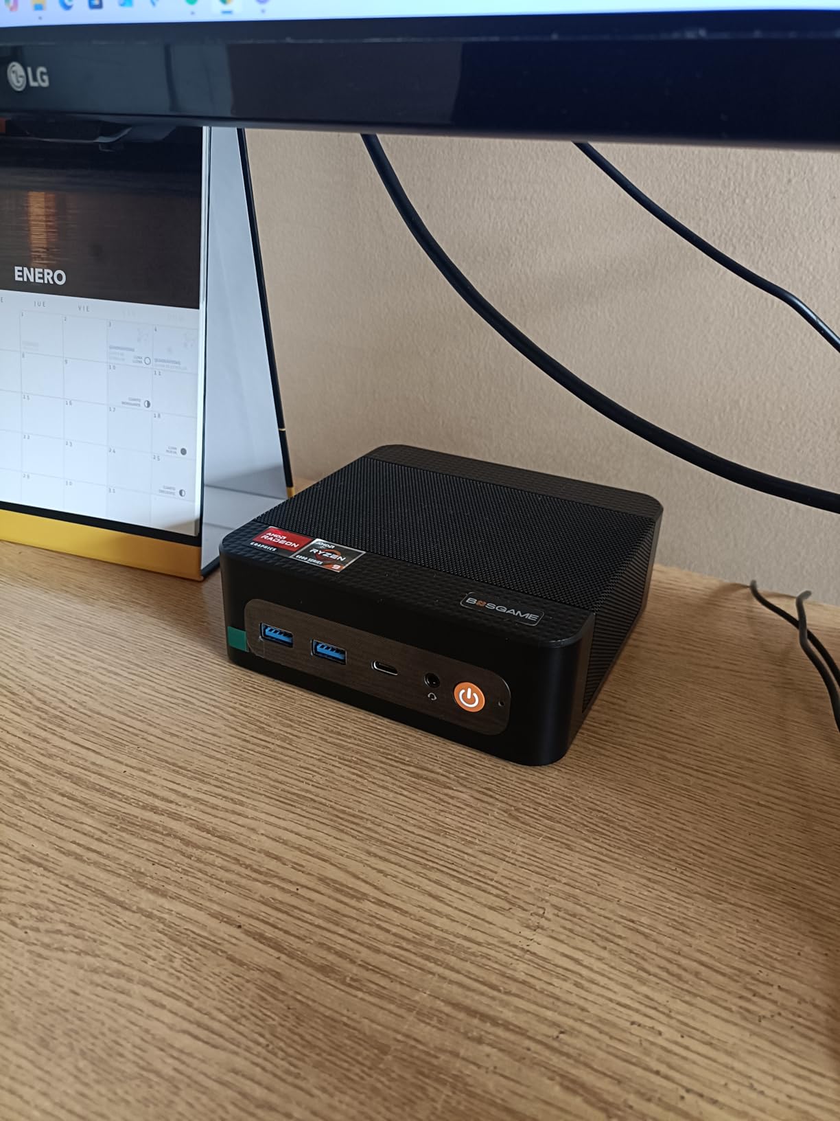 BOSGAME P6 Ryzen 9 6900HX Mini Gaming PC, 32GB LPDDR5X 1TB PCIe4.0 NVMe SSD Mini Computers, Dual LAN, AX210 Wi-Fi 6E, BT 5.3, Triple Display 4K, Light Gaming | Home | Office | Business customer photo 1