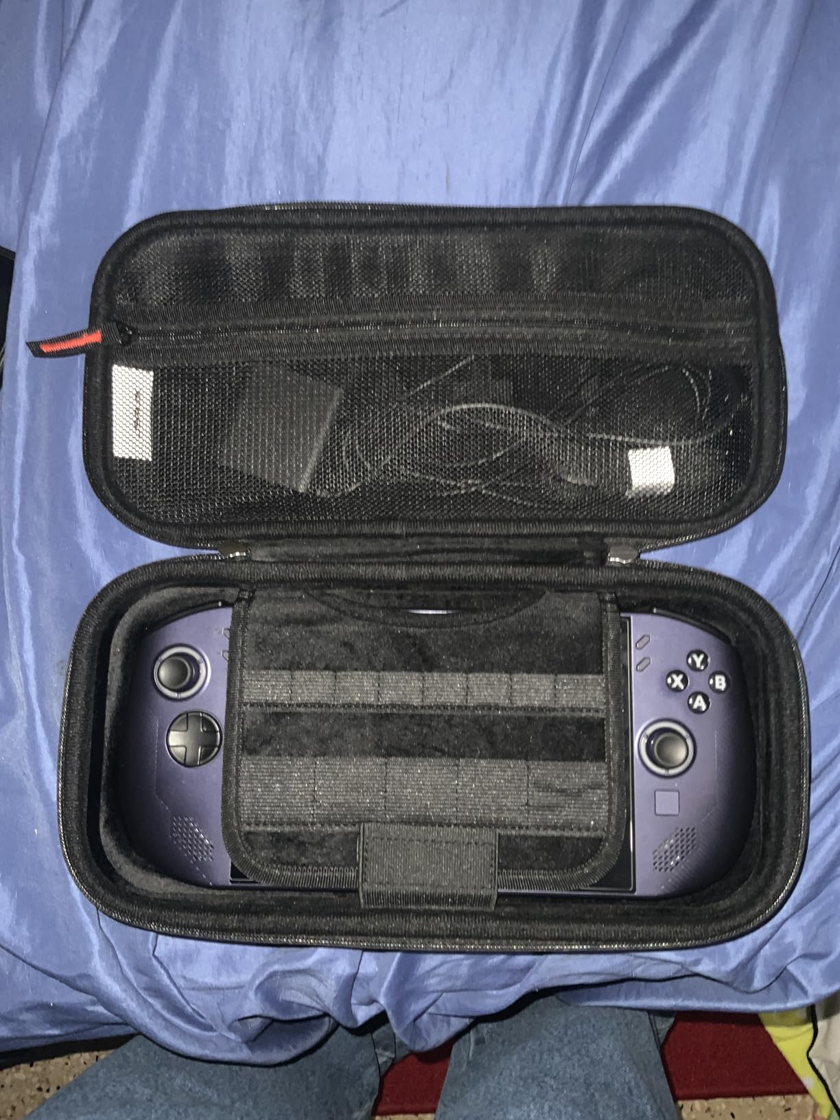 JSAUX Carrying Case for Lenovo Legion Go / Go S / Go 2, Large Capacity Hard Travel Pouch customer photo 1