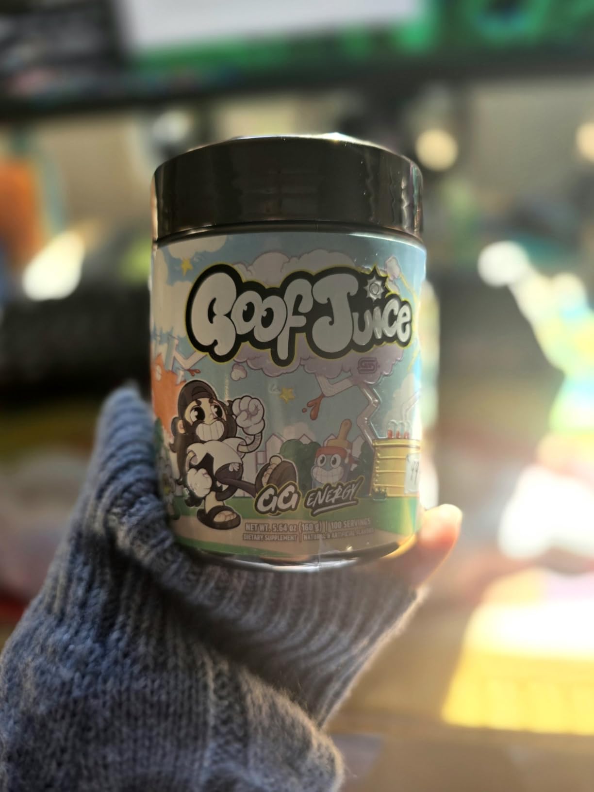Gamer Supps GG Energy - Goof Juice by MoistCr1TiKaL (100 Servings) - Keto Friendly Gaming Energy and Nootropic Blend, Sugar Free + Organic Caffeine + Vitamins + Immune Support, Powder Drink customer photo 1