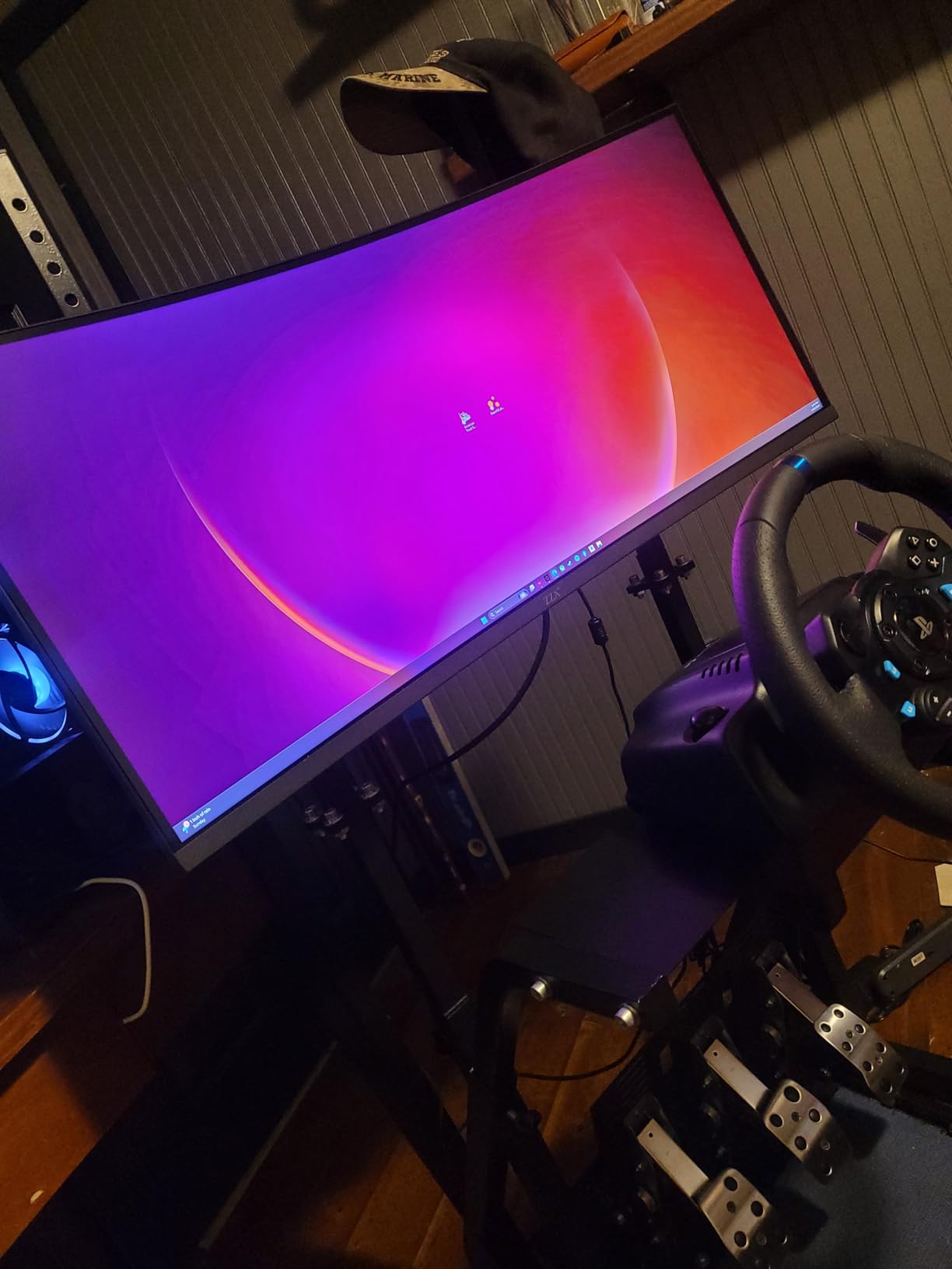ZZA 32 Inch 4K 1500R Computer Monitor, UHD (3840 x 2160) 60Hz Ultra-Clear Screen, 100% sRGB, Eye Care Screen with HDMI, DisplayPort for Home and Office, VESA(100x100mm) customer photo 2