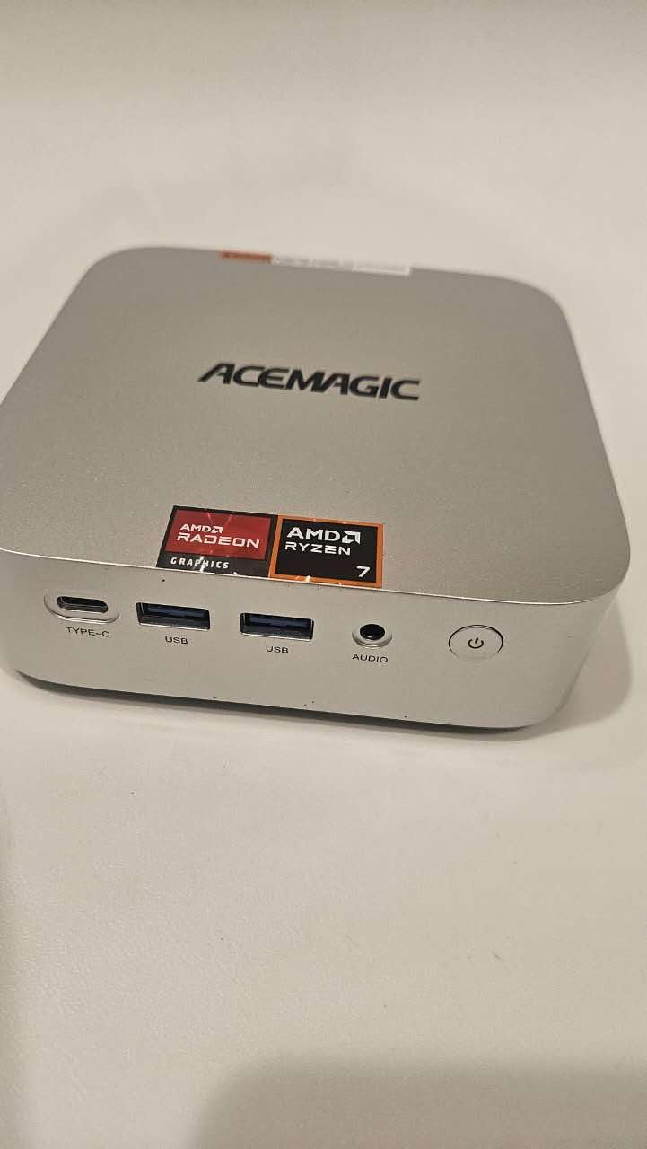 ACEMAGICIAN M1 Mini PC AMD Ryzen 7 7735HS 24GB LPDDR5 512GB PCle SSD Mini Computers(8C/16T, up to 4.75GHz), Windows 11 Pro Radeon 680M 4K Triple Display Desktop Computer 3.2Type-C/LAN 2.5G/BT5.2/WiFi6 customer photo 2