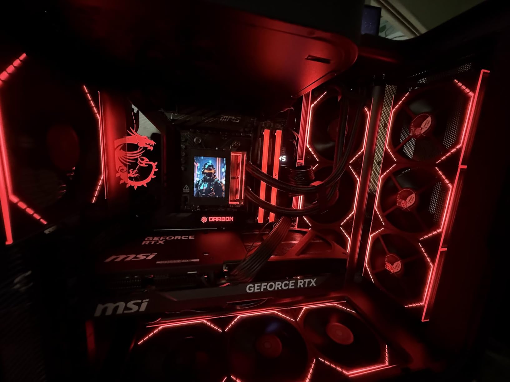 HYTE X50 - Modern Performance ATX Mid-Tower Gaming PC Case - Optimized High Airflow Chassis - Thick, Curved, Laminated Acoustic Glass - Micro Mesh Panel w Sturdy Stamped Steel - Strawberry Milk (Pink) customer photo 2