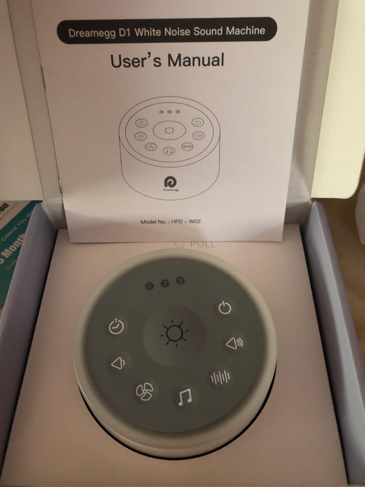 Dreamegg White Noise Machine for Adults - 10W Powerful Sound Machine with 29 Soothing Sounds, Noise Masking for Snoring, Traffic & Office Privacy, Ideal for Home, Travel & Deep Sleep customer photo 2