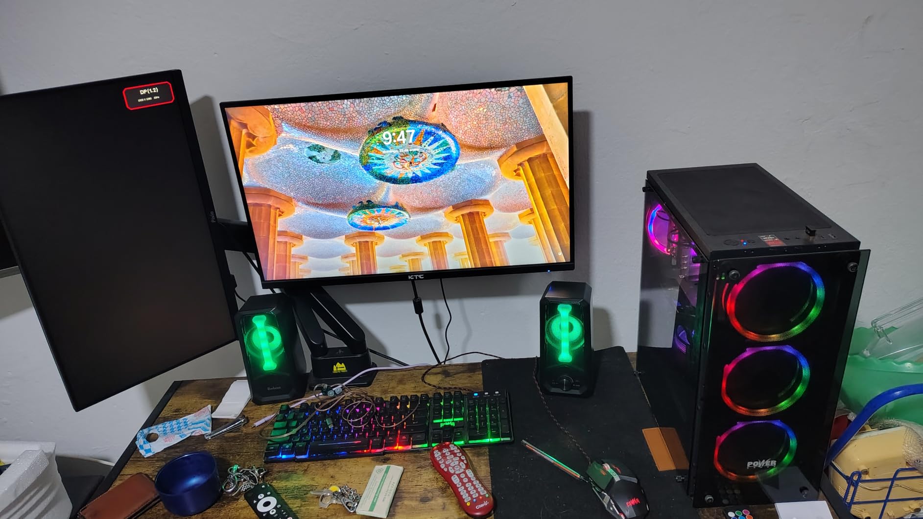 KTC 32 Inch 4K Gaming Monitor, 165Hz UHD (3840x2160P) Fast IPS Screen, 1ms (MPRT), Adaptive Sync, 3000:1 Contrast,121% sRGB,HDMI 2.1 Display Port 1.4, Tilt/Height Adjustment, VESA Mount, H32P22P customer photo 2