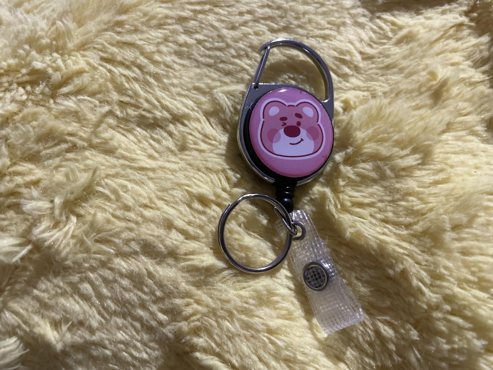 Funny Game ID Badge Holder with Breakaway Lanyard and Heavy-Duty Retractable Reel, 360° Rotating Carabiner Keychain for Women, Nurses, Teachers, Students, Office or Work Use customer photo 1