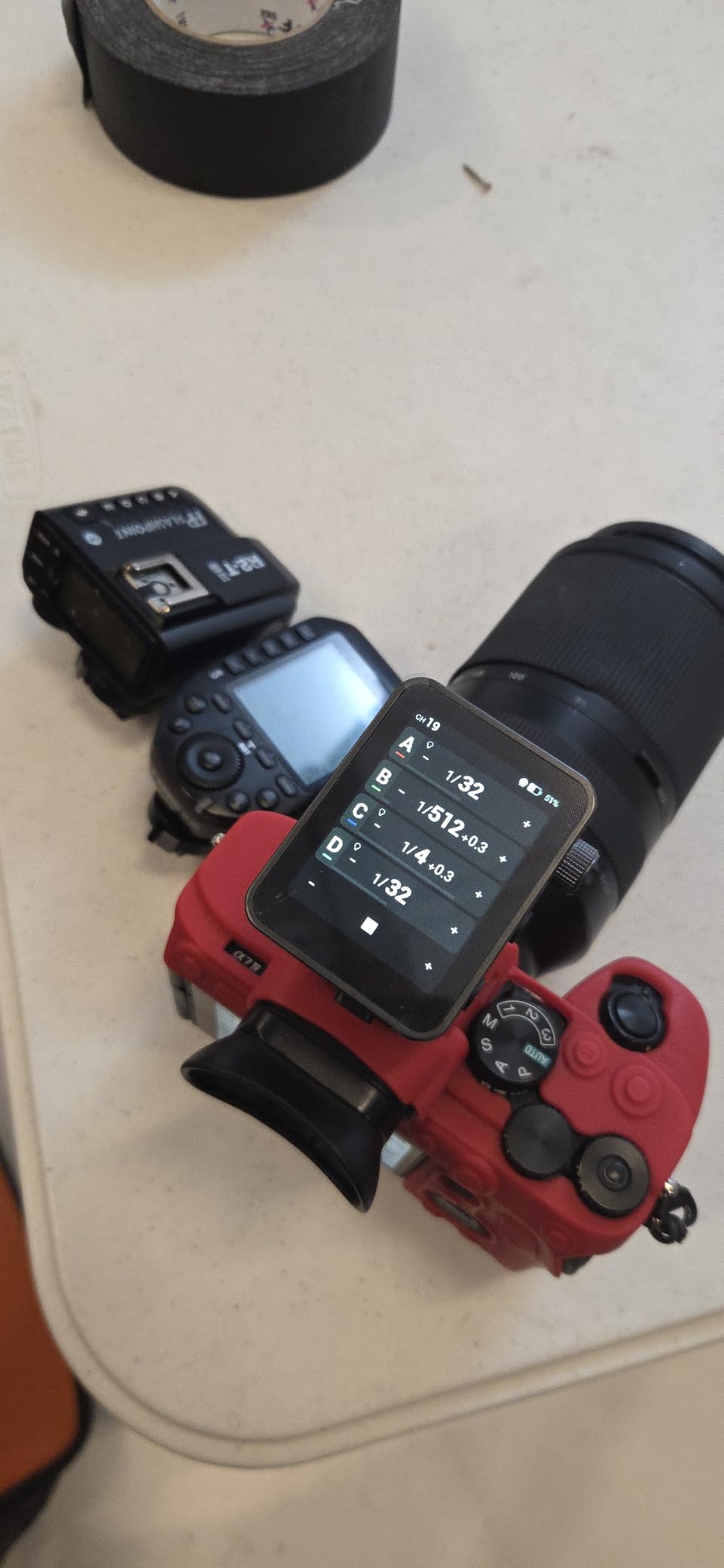 Godox X3 Pro C TTL Wireless Flash Trigger for Canon, 2.4G Wireless Flash Transmitter, Support Touchscreen & Bluetooth & APP Control, Built-in Lithium Battery, Fast Charging, Pro Performance customer photo 2