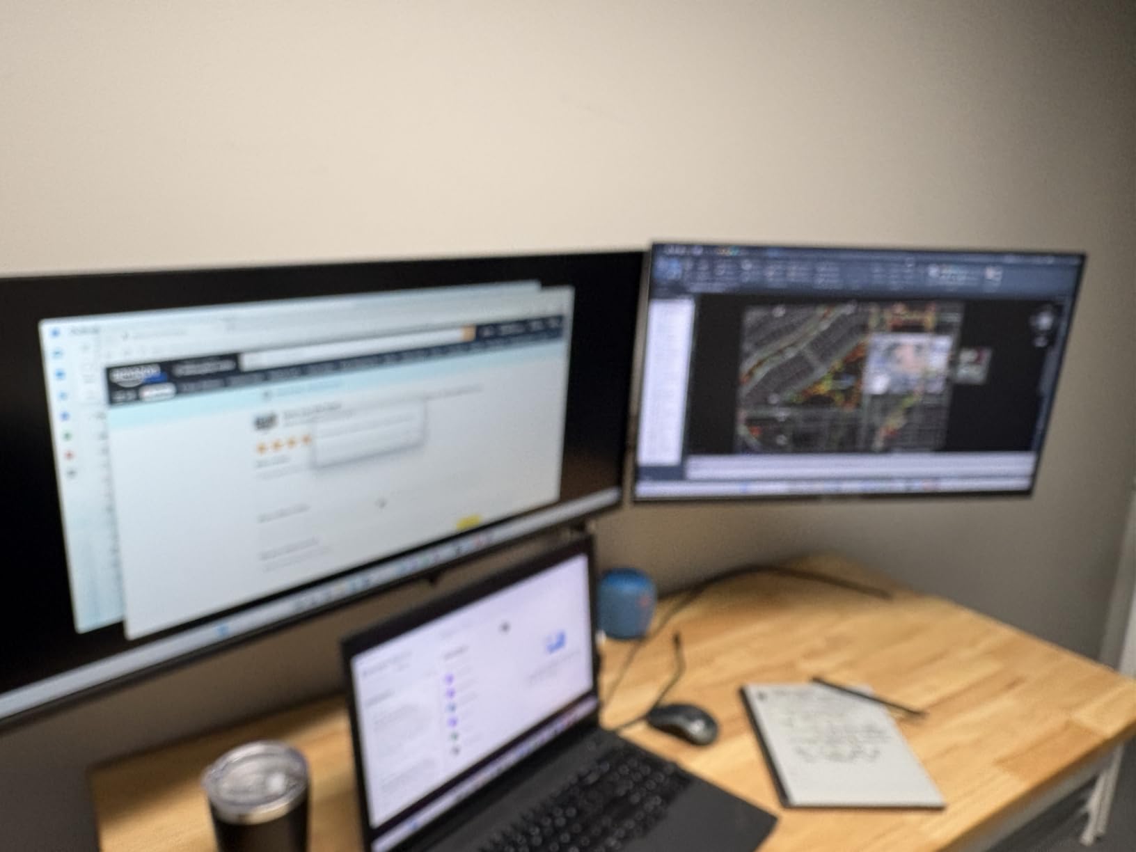Sceptre New 22-Inch Gaming Monitor, FHD 1080p, Up to 144Hz, HDMI, DisplayPort, Built-in Speakers, Machine Black (E225W-FW144 Series, 2026) customer photo 2