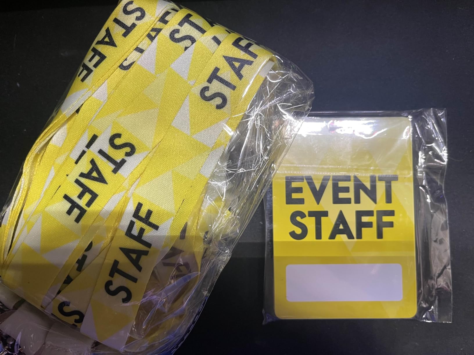 VIP Badge Lanyards with PVC Pass Cards 10 Sets, Breakaway Design with Metal Swivel Clips for Backstage, Concert, Events customer photo 1