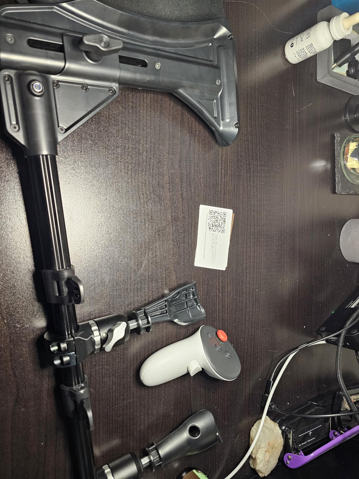 DeadEyeVR Enforcer Revolt Lite - Non-Haptic Rifle Stock for First Person Shooters With Sling Controller Accessories Adapter - Rifle Stock for Quest VR customer photo 1