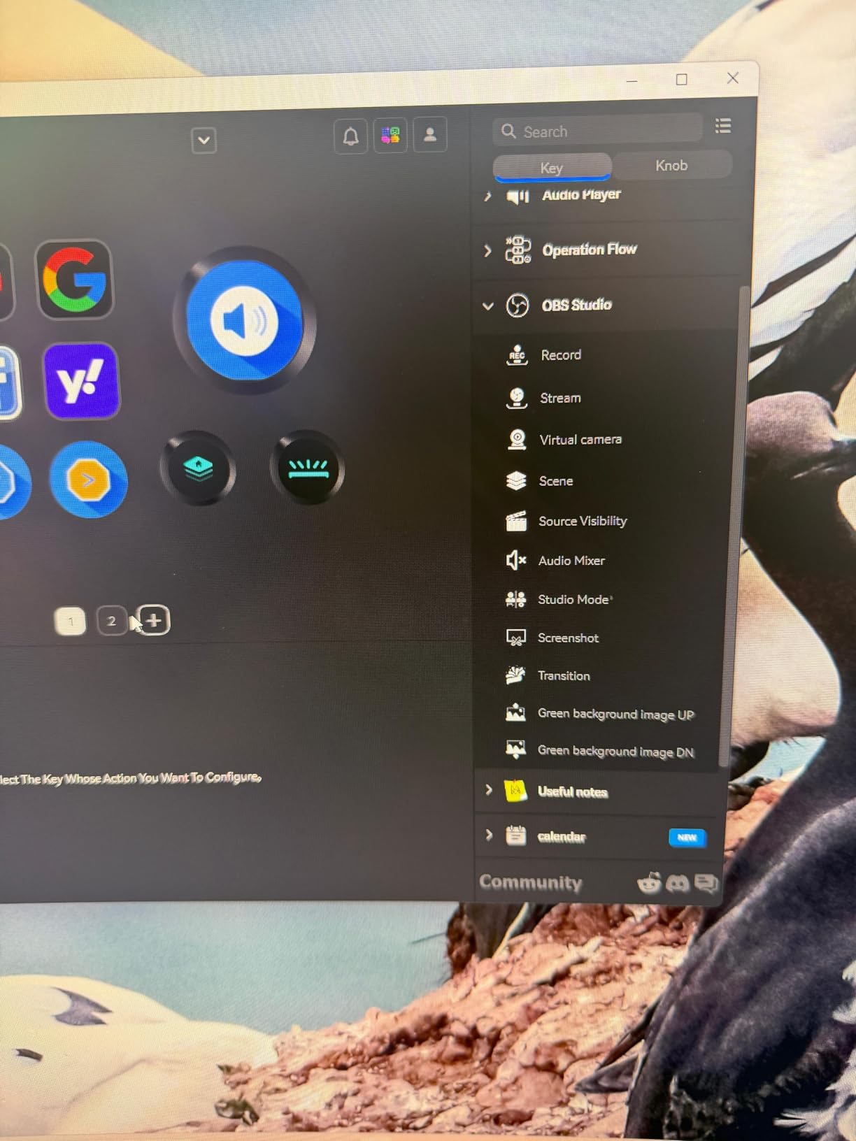 ActionRing Streaming Macro Keypad, Stream Controller Deck, Gaming Shortcut Keyboard, with Customizable 6 LCD Shortcut Keys, 3 Buttons and 3 Knobs, Trigger Actions in OBS/Twitch/YouTube, Windows 10/Mac14.0 (N3 Black) customer photo 1