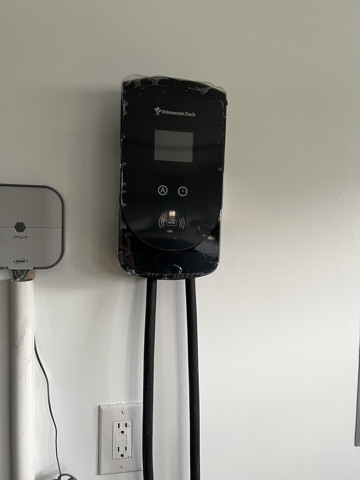 PRIMECOM 80 Amp 20X Faster 22KW 220Volt Level-2 18ft to 50ft Cord Lengths Smart Electric Vehicle EV Charging Station Ford F-150 Transit Lightning Luciud Air Polestar TeslaXS Taycan (18.5 Feet) customer photo 2