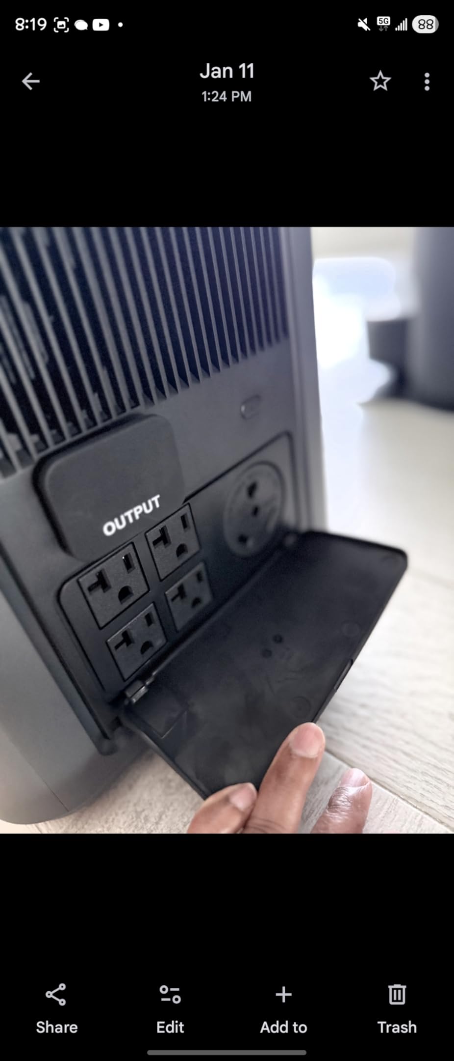 AFERIY P280 Portable Power Station 2800W (Peak 5600W),2048Wh LiFePO4 Battery,Expandable to 10kWh,0-80% Charge in 38 Min,UPS Solar Generator for Home Use,Power Outages,Camping,and RVs customer photo 1