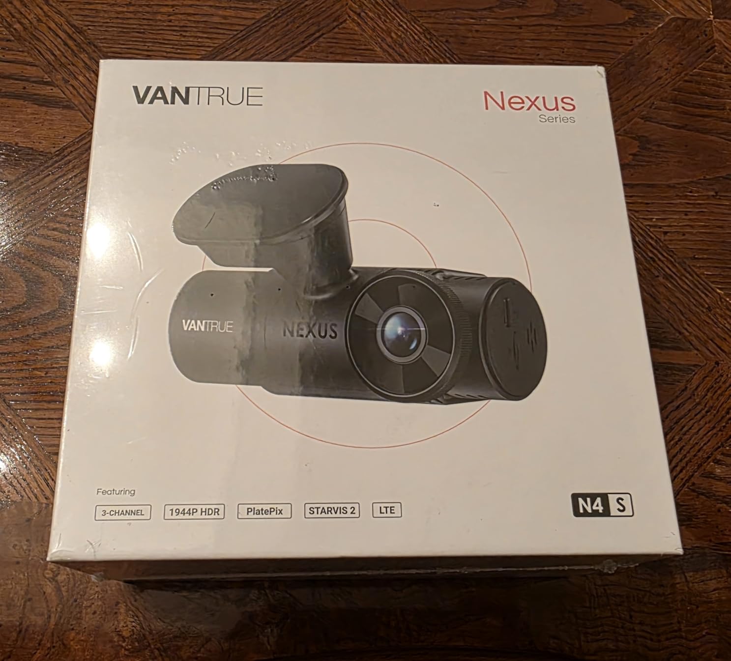 Vantrue N4S 3 Channel Dash Cam, STARVIS 2 Night Vision, Front Rear Inside Dashcam for Cars, Front and Rear Dual Channel, PlatePix Tech, Parking Mode, Wi-Fi, GPS, 2