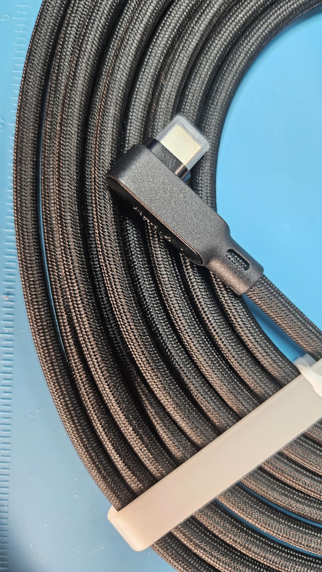 AMVR Link Cable with Charging 16FT Compatible with Meta Quest 3/3S/2/Pico 4 Accessories, Nylon Braided Cable with USB 3.0 A to C Adapter for SteamVR/PCVR, High-Speed Max 5Gbps, Play While Charger customer photo 1