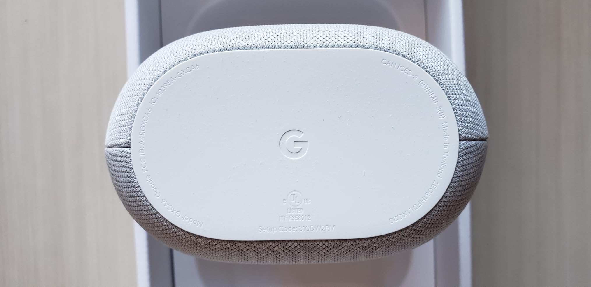 Google Audio Bluetooth Speaker - Wireless Music Streaming, Powerful Sound, Assistant Built-in, Wi-Fi and Bluetooth Connectivity, Smart Home Control, Stereo Pairing - Chalk customer photo 1