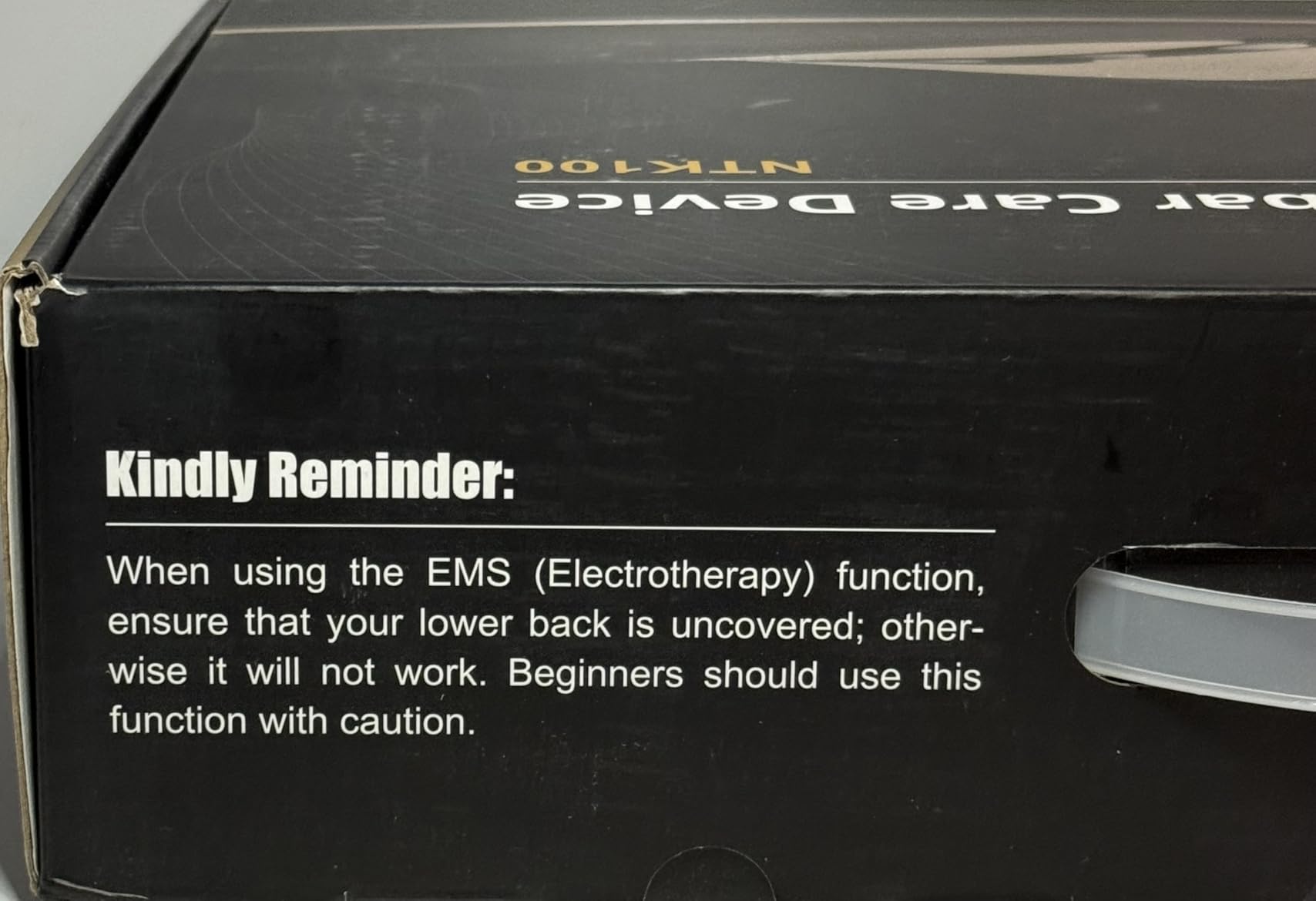 Zenopax 4-in-1 Electric Lumbar Traction Device - Adjustable Back Massager for Deep Tissue Pain Relief with Heat, Vibration, Electrotherapy, Home Lumbar Decompression & Sciatica Relief(Golden) customer photo 1