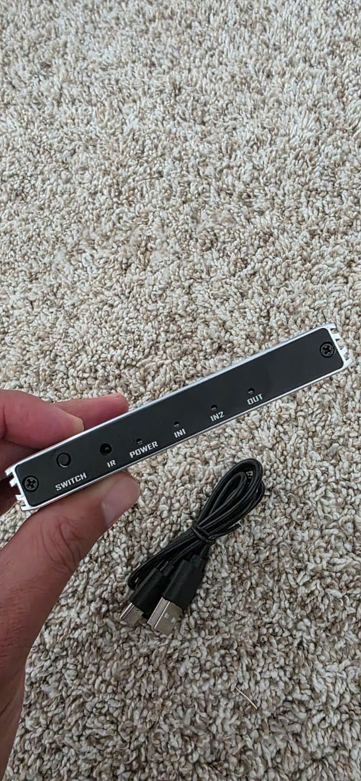 8K HDMI 2.1 Switch, HDMI 2.1 Switcher 2 in 1 Out, Supports 8K@60Hz, 4K@144Hz, 4K@120Hz, 1080P@240Hz, HDCP 2.3, HDR, 3D, Dolby Compatible with PS5 Xbox Blu-Ray Player etc customer photo 2