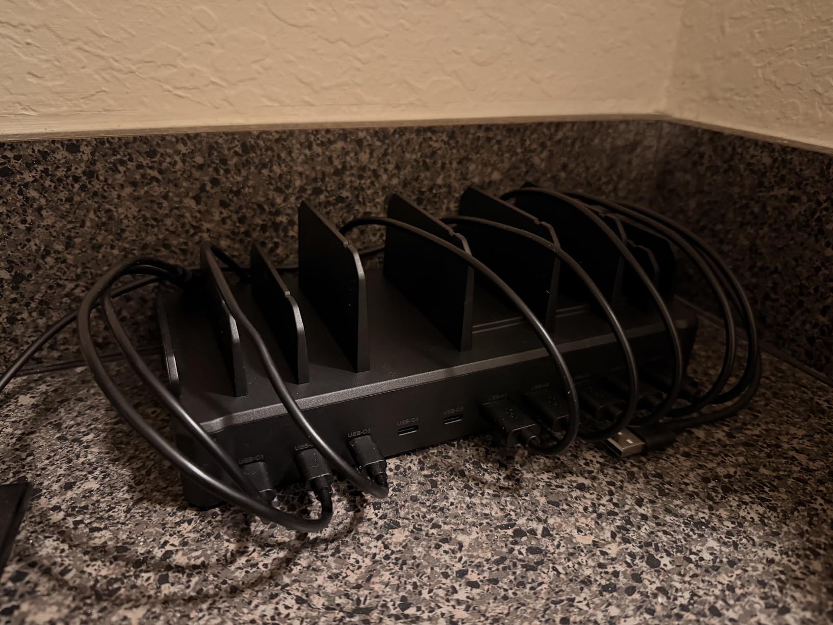 750W Charging Station for Multiple Devices, Zobirez 10-Port Fast Charger, 5 USB-C 120W Each and 5 USB-A 30W Each, Desktop Charging Hub for Laptop Phone Tablet, Black customer photo 1