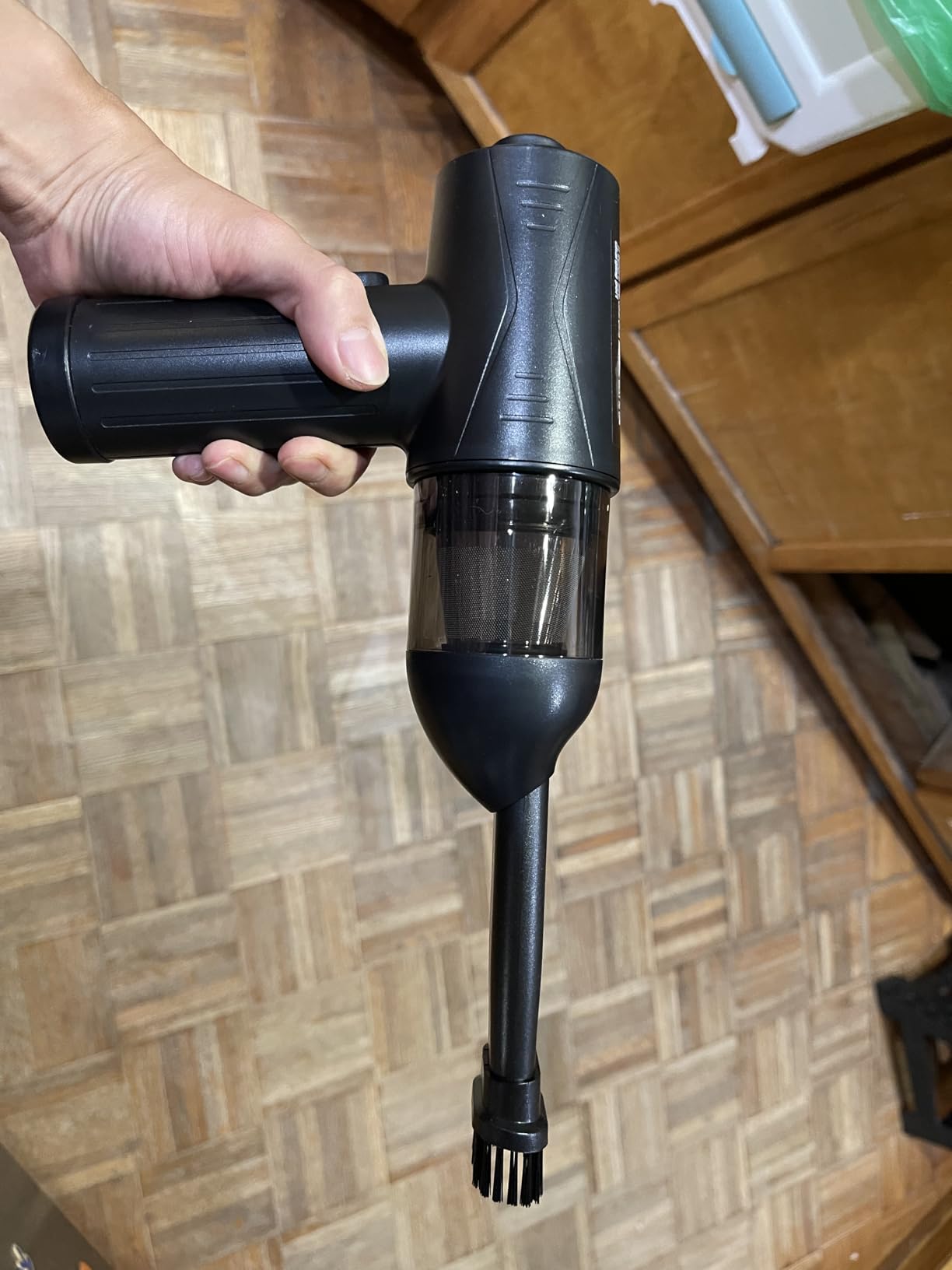 Electric Compressed Air Duster, 170000RPM High-Speed Cordless Air Blower with Rechargeable Battery for Keyboard, PC & Electronics Car Cleaning, Reusable Canned Air Alternative customer photo 2