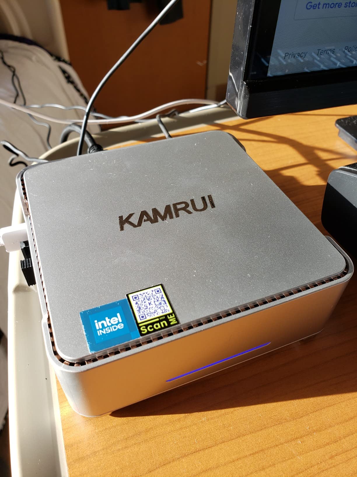 KAMRUI Hyper H2 Mini PC with Intel Core 14450HX (10C/16T, up to 4.8GHz), 16GB RAM 512GB NVMe SSD, Triple 4K, HDMI, DP, USB-C, Ethernet, Mini Desktop Computer for Office, Business, Gaming customer photo 2