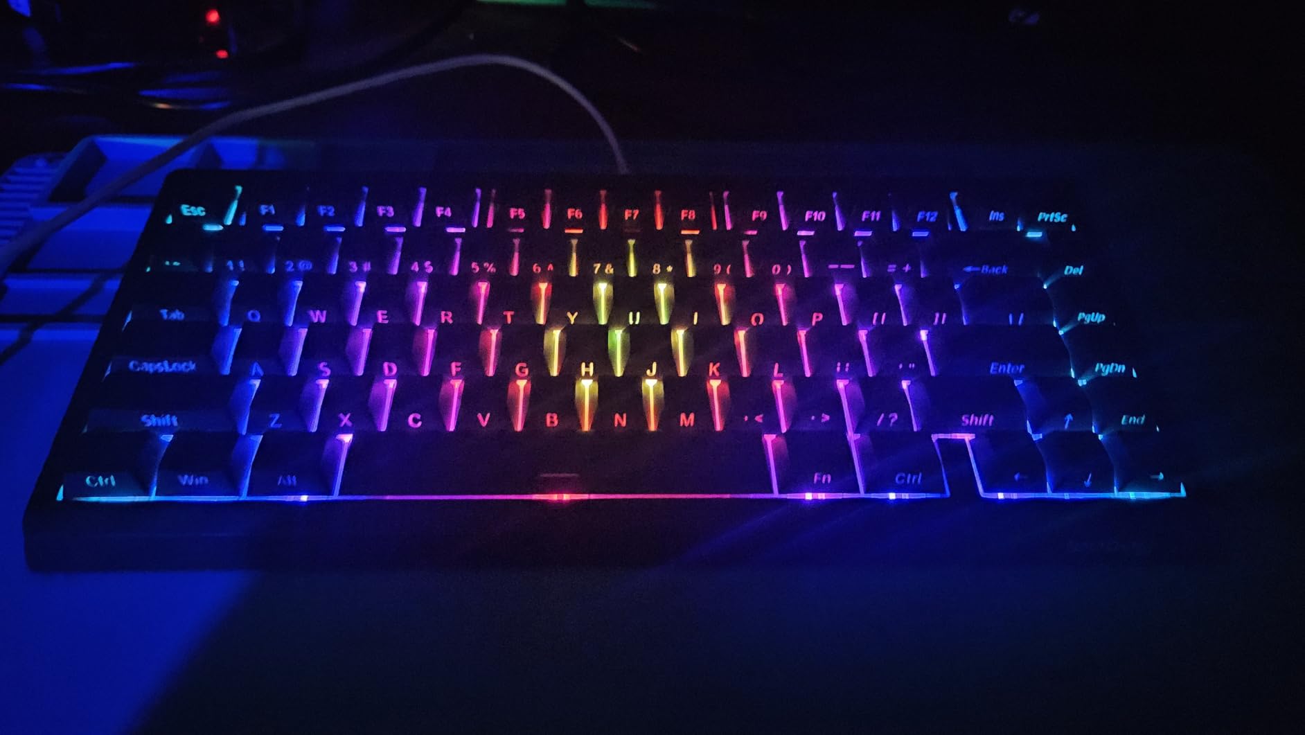 LEOBOG A80 RT Hall Effect Gaming Keyboard Wired, Rapid Trigger Magnetic Switch Keyboard with 0.01mm RT Adjustable Actuation, 8000Hz Polling Rate, RGB Backlit Mechanical Keyboard 75% for PC Gamer customer photo 2