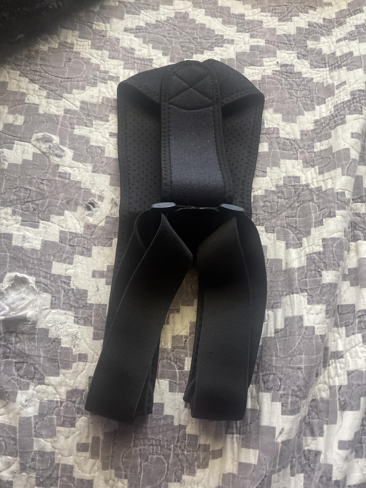 Posture Corrector for Women and Men,Adjustable Upper Back Brace, Breathable Back Support straightener, Providing Pain Relief from Lumbar, Neck, Shoulder, and Clavicle, Back. customer photo 2
