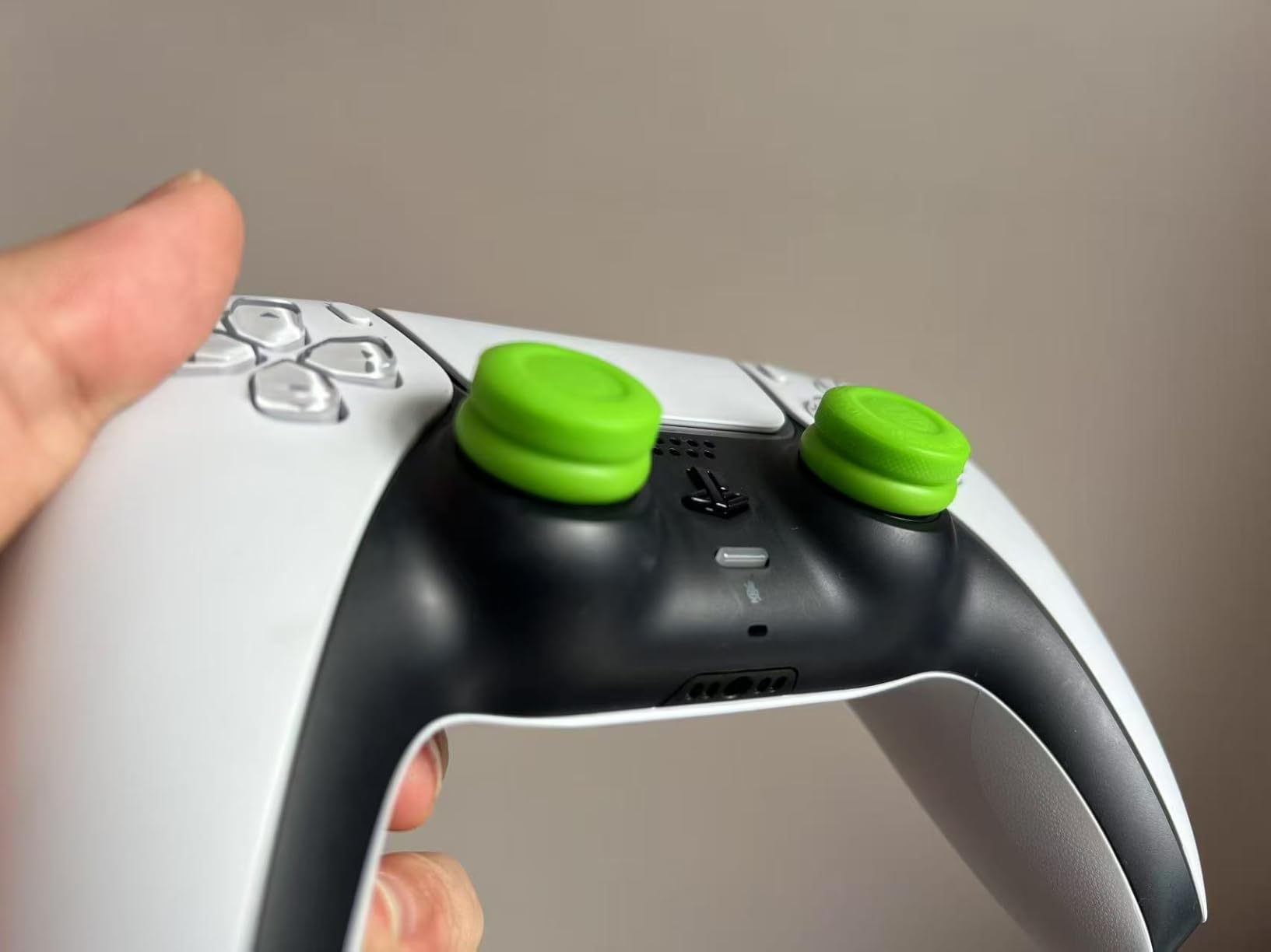 2-in-1 Precision Rings Thumb Grips for PS4, PS5, Switch Pro Controller - Aim Assist Joystick Cap Analog Stick Cap for Enhanced Control, Anti-Slip Controller Accessories, 3 Pairs (6-Pack) customer photo 1