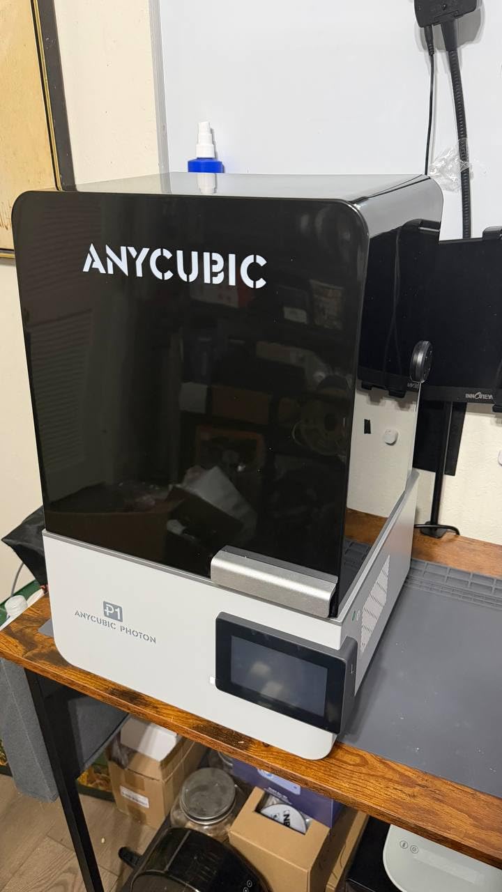 ANYCUBIC Photon P1 Resin 3D Printer, Ultimate Stability Ball Screw, 14K Precision & LighTurbo COB 4.0, 8000cps Resin Compatible, Large Build Size 8.78x4.96x9.05in customer photo 2