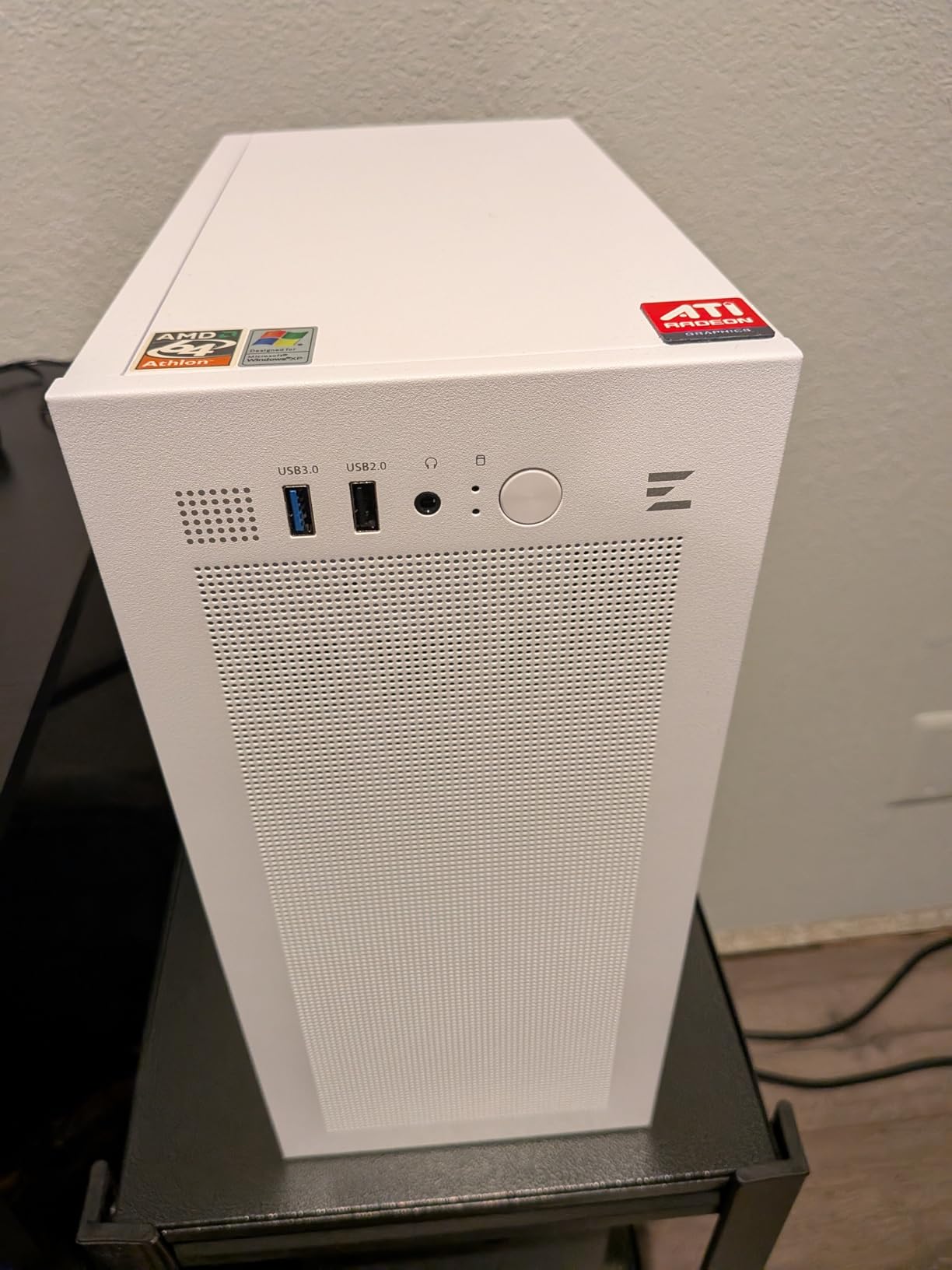 Zalman CUBIX-G Micro-ATX PC Case, MATX Case with 3 X 120mm FRGB Fans Pre-Installed, Panoramic View Tempered Glass Panels, USB Type-C Port, Fits up to 280mm GPUs (Panda) customer photo 1