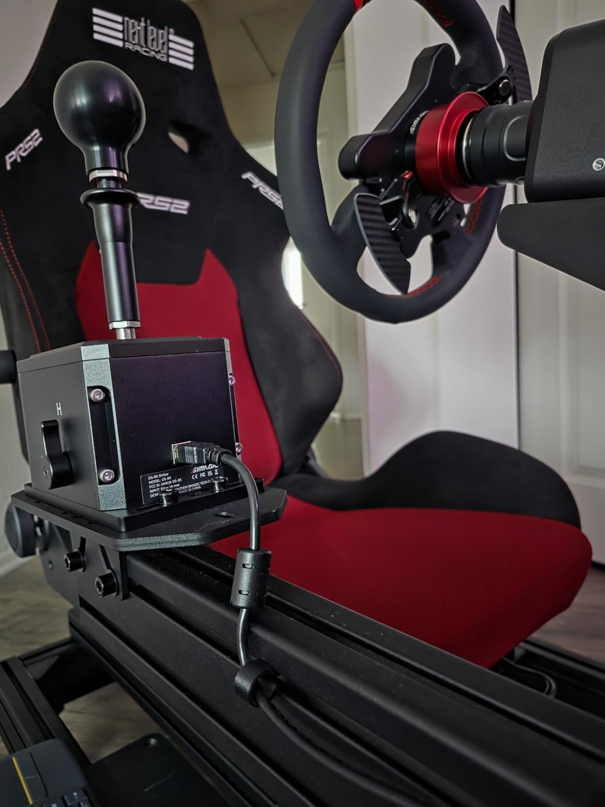 Cable Management Clip for 8020 and 8040 Sim Racing Rigs Secure Fit Silent Motion Rig Safe (10, Standard) customer photo 1
