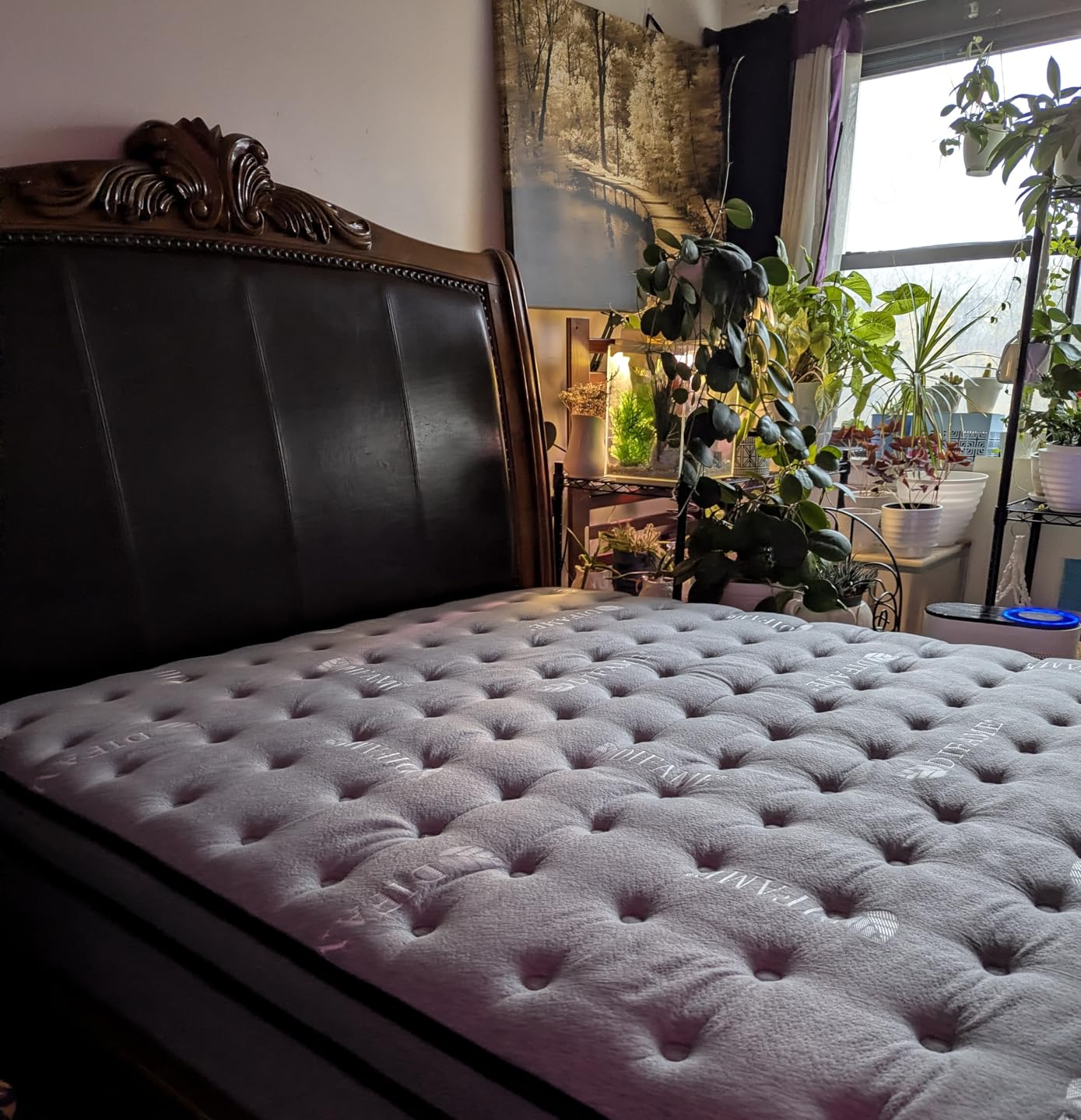 Queen Mattress 14 Inch, Hotel Luxury Hybrid Queen Size Mattress In A Box, Extra Enhanced Support, Relieve Back & Waist Pain, Cooling Sleep, Fiberglass-Free, CertiPUR-US, 365-Night Trial, Medium Firm customer photo 2