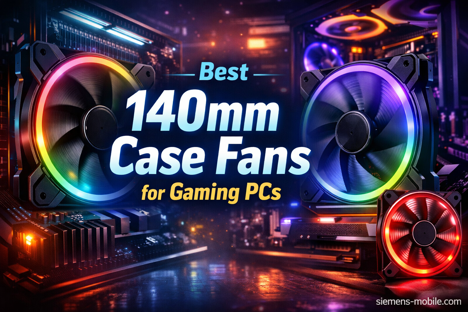 Best 140mm Case Fans for Gaming PCs