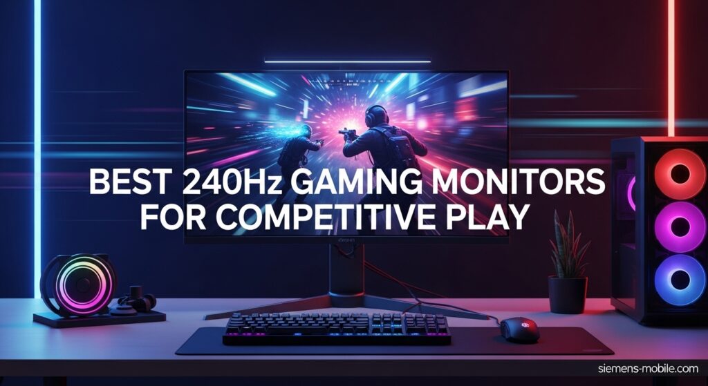 Best 240Hz Gaming Monitors for Competitive Play