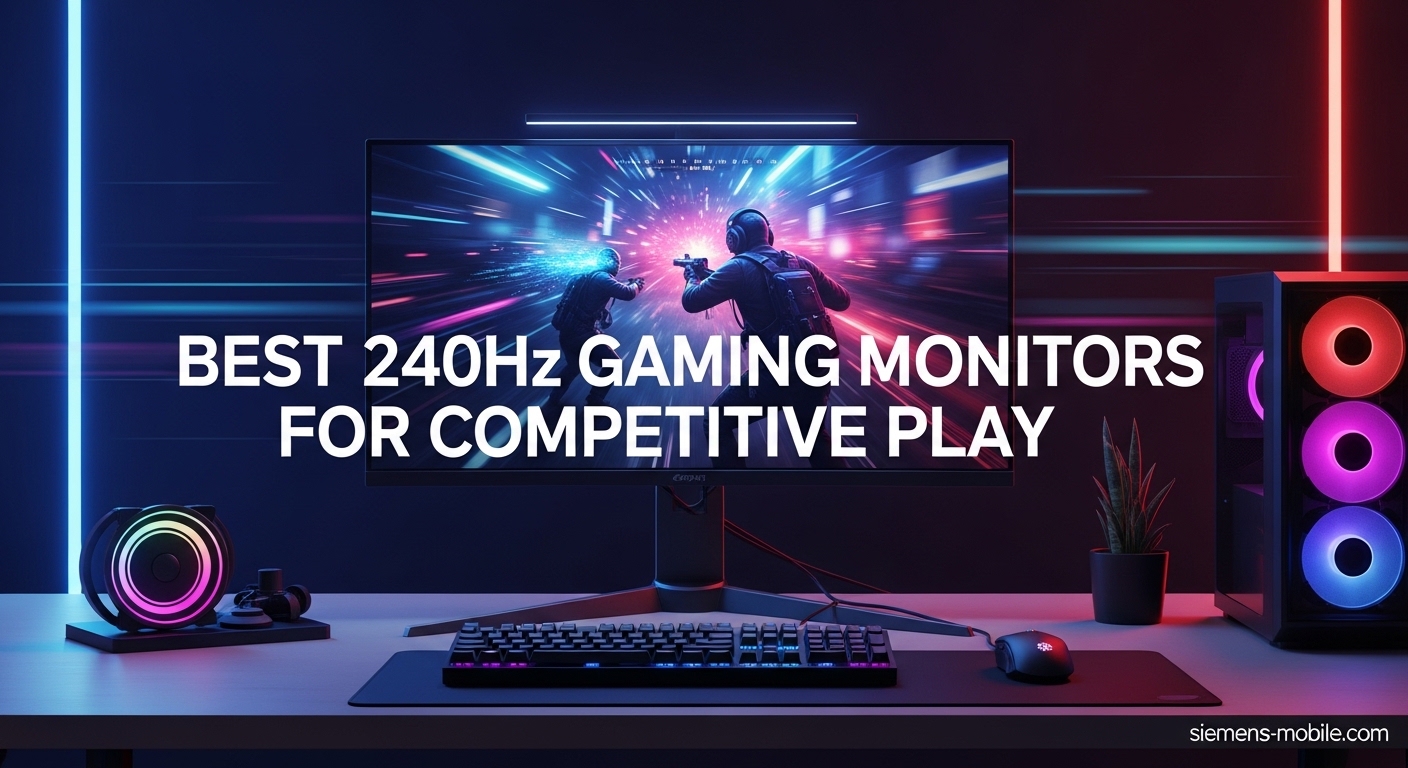 Best 240Hz Gaming Monitors for Competitive Play
