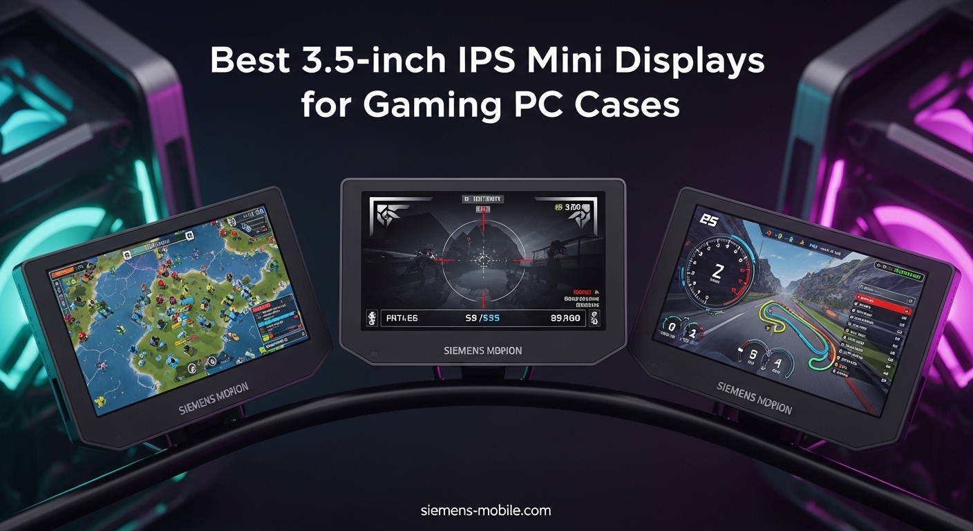 Best 3.5-inch IPS Mini Displays for Gaming PC Cases