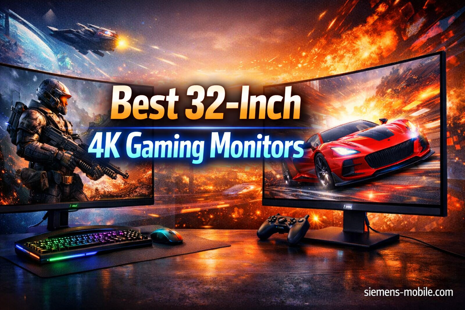 Best 32-inch 4K Gaming Monitors