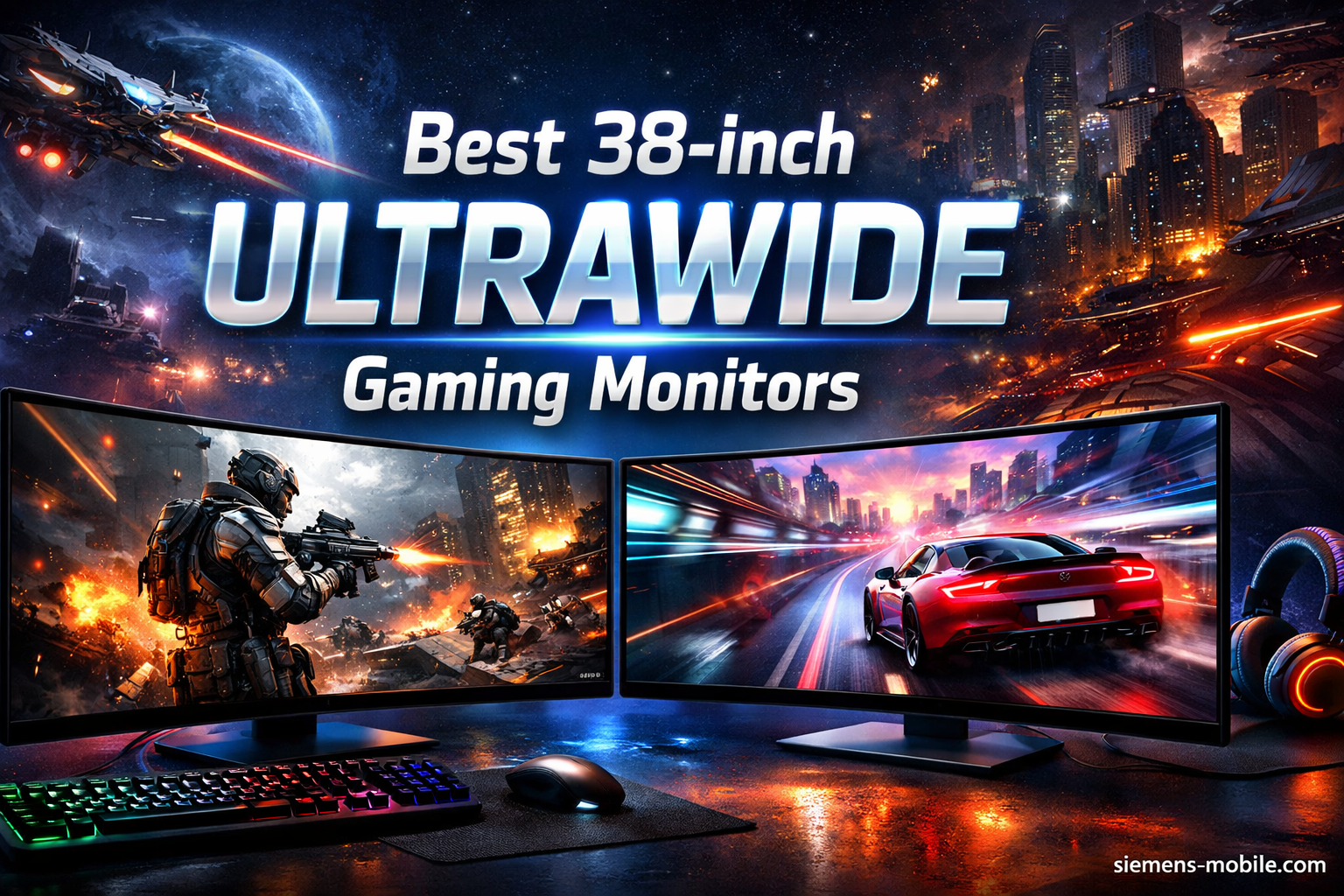 Best 38-inch Ultrawide Gaming Monitors