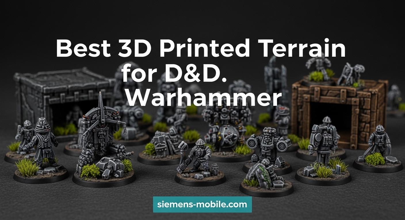 Best 3D Printed Terrain for D&D and Warhammer