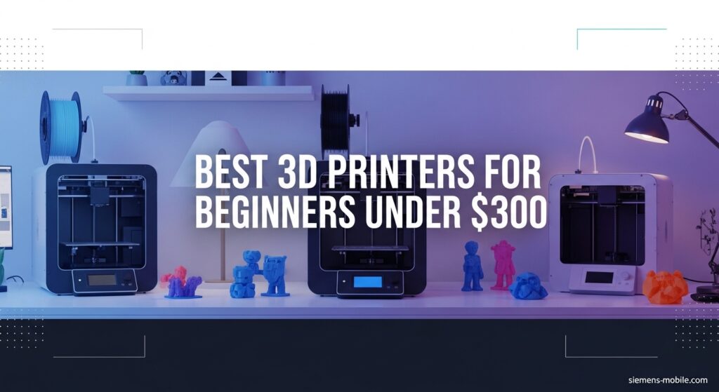 Best 3D Printers for Beginners Under $300