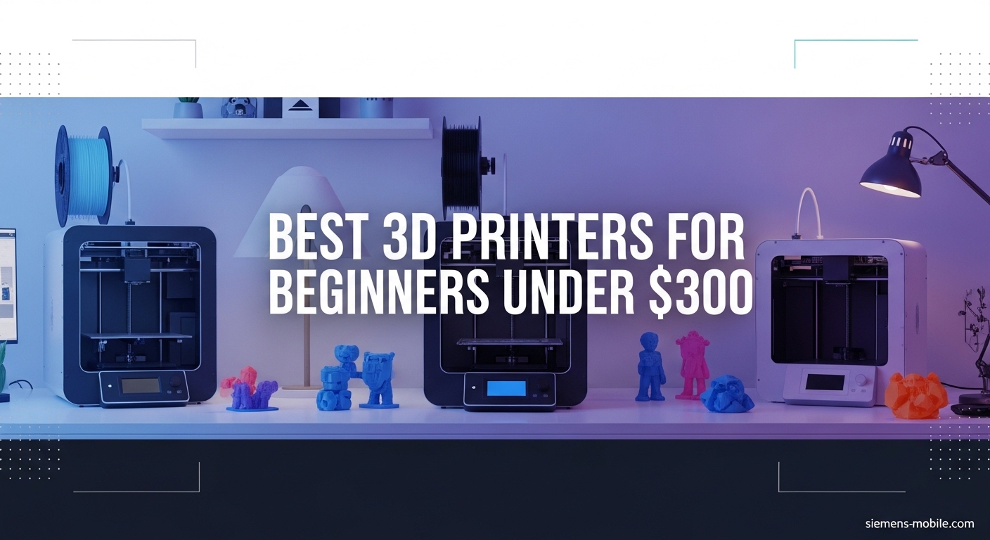 Best 3D Printers for Beginners Under $300