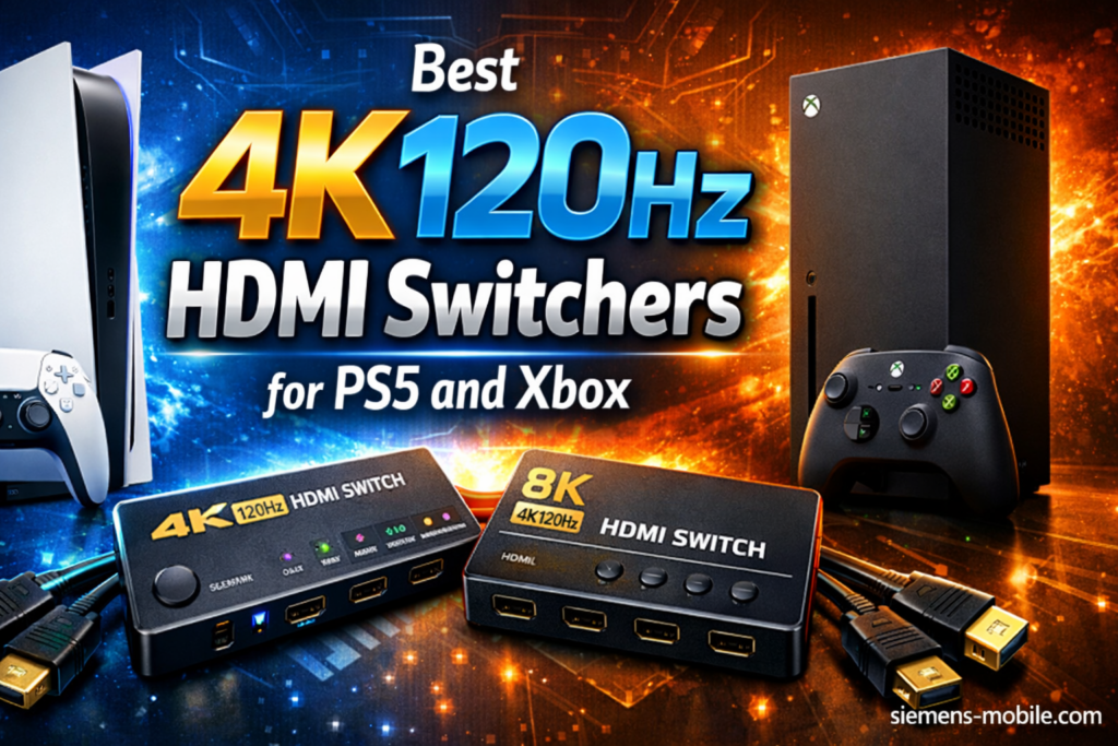 Best 4K 120Hz HDMI Switchers for PS5 and Xbox