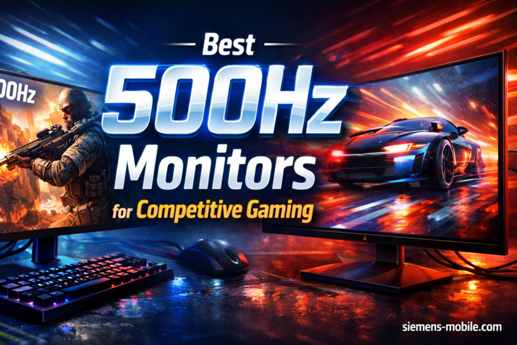 Best 500Hz Monitors for Competitive Gaming