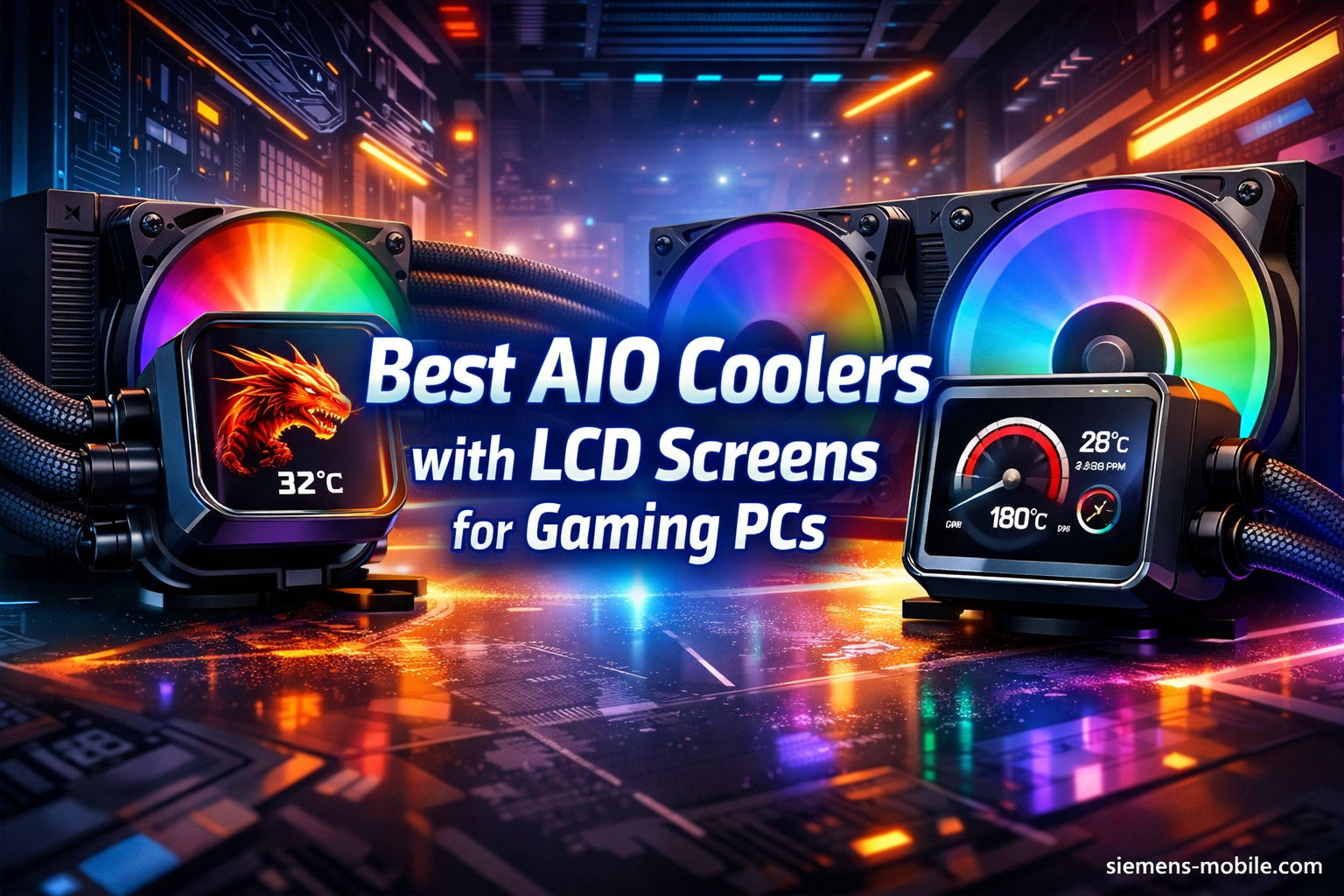 Best AIO Coolers with LCD Screens for Gaming PCs