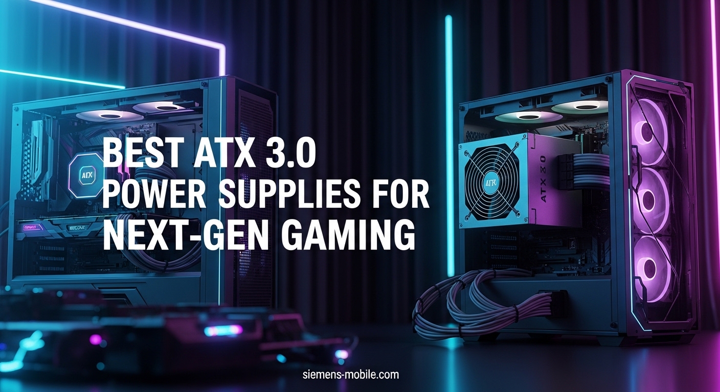 Best ATX 3.0 Power Supplies for Next-Gen Gaming