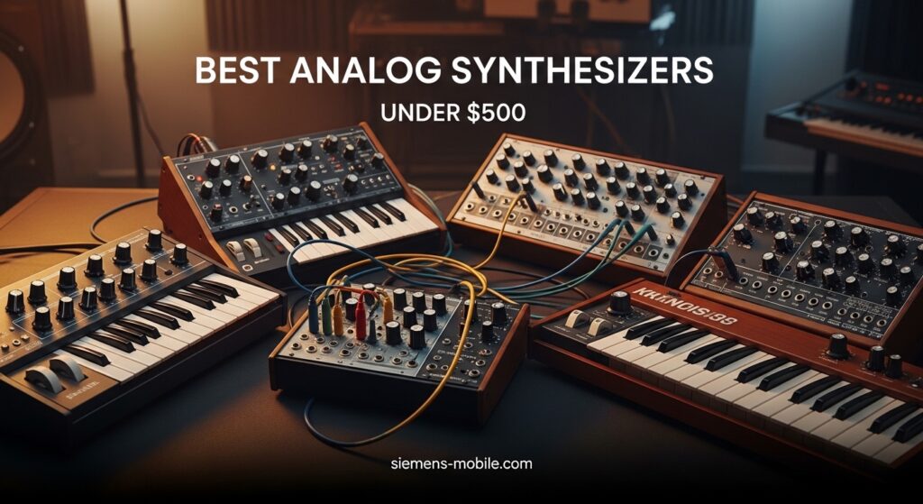 Best Analog Synthesizers Under $500