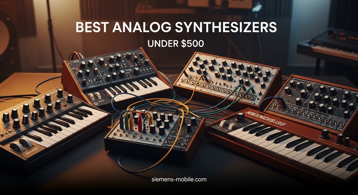 Best Analog Synthesizers Under $500