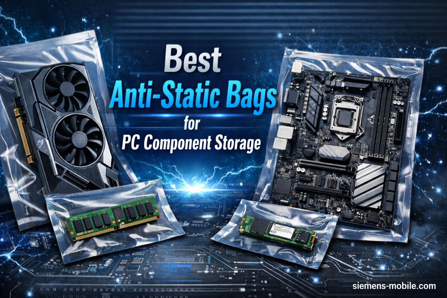 Best Anti-Static Bags for PC Component Storage