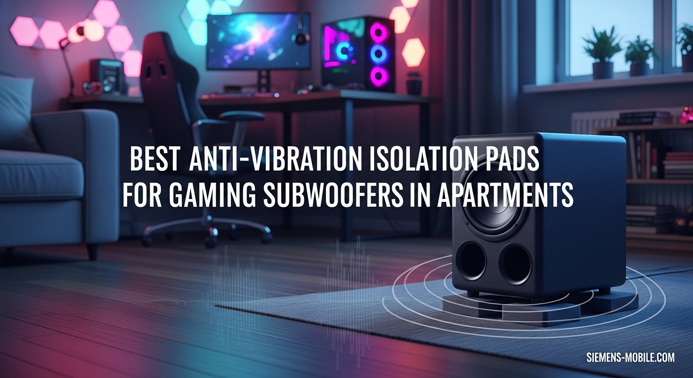Best Anti-Vibration Isolation Pads for Gaming Subwoofers in Apartments